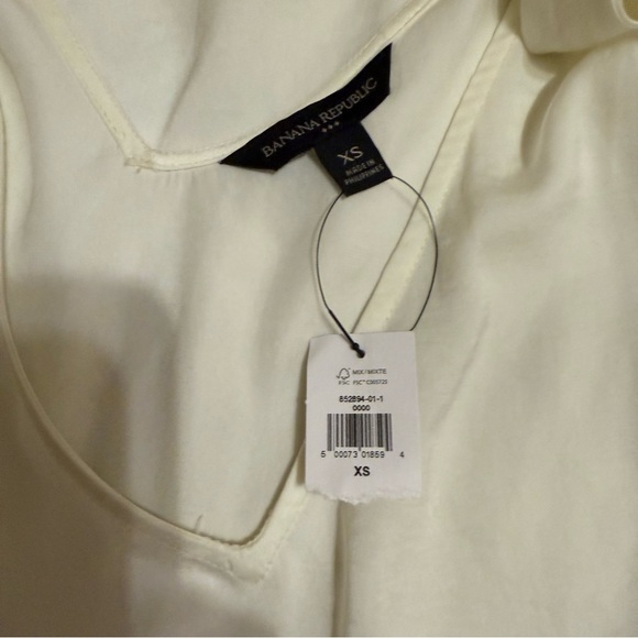 NWT Banana Republic Shoulder Tie Bow Strap Sleeveless Top - Picture 6 of 7